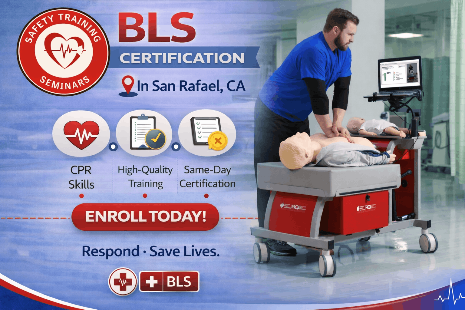 BLS Certification Course in San Rafael, CA
